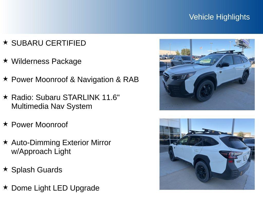 used 2022 Subaru Outback car, priced at $28,290