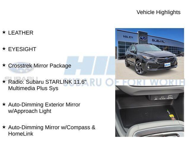 new 2025 Subaru Crosstrek car, priced at $32,949