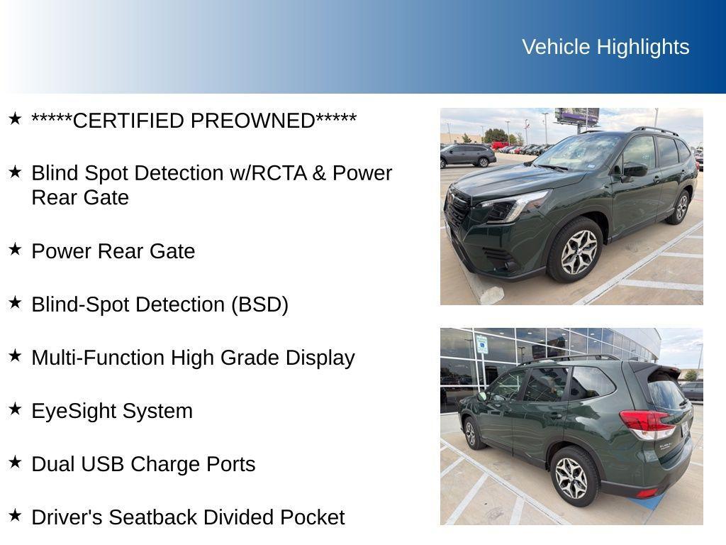 used 2024 Subaru Forester car, priced at $29,991