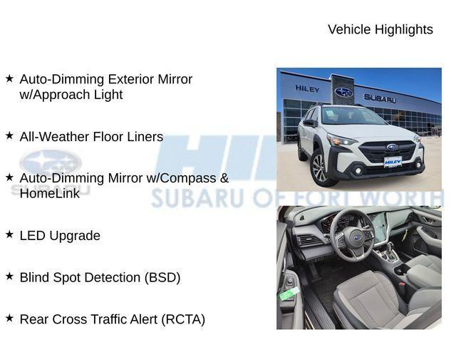 new 2025 Subaru Outback car, priced at $34,359