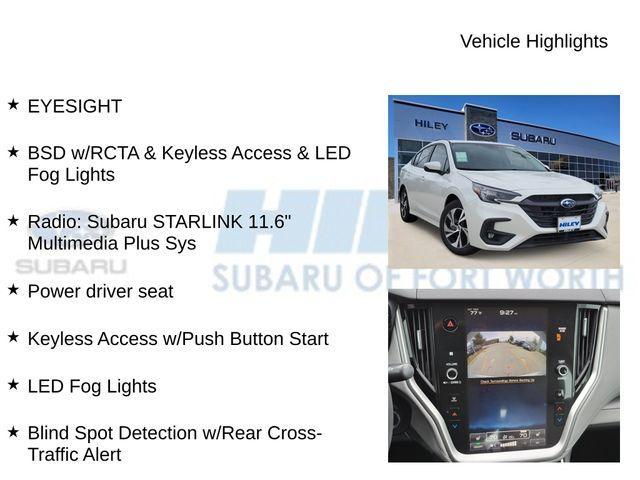 new 2025 Subaru Legacy car, priced at $29,873