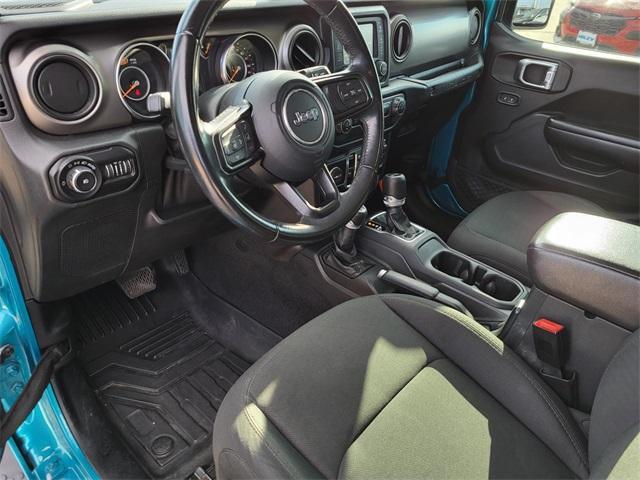 used 2020 Jeep Wrangler Unlimited car, priced at $22,878