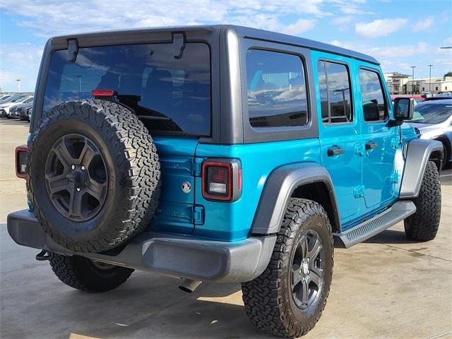 used 2020 Jeep Wrangler Unlimited car, priced at $22,878