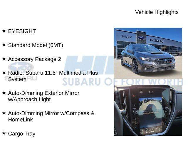 new 2025 Subaru WRX car, priced at $37,422