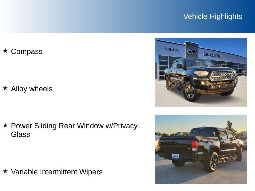 used 2017 Toyota Tacoma car, priced at $24,691