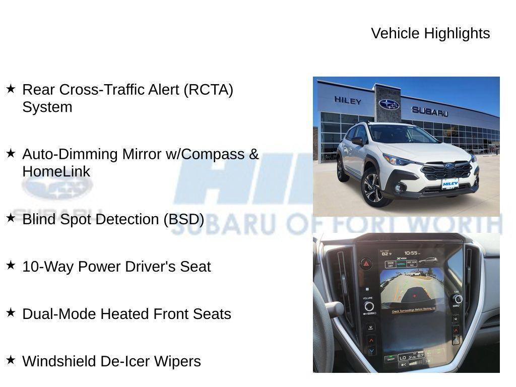 new 2025 Subaru Crosstrek car, priced at $28,046