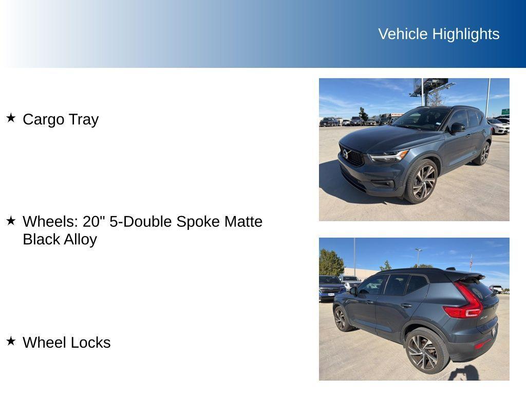 used 2022 Volvo XC40 car, priced at $27,971