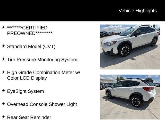 used 2021 Subaru Crosstrek car, priced at $23,551