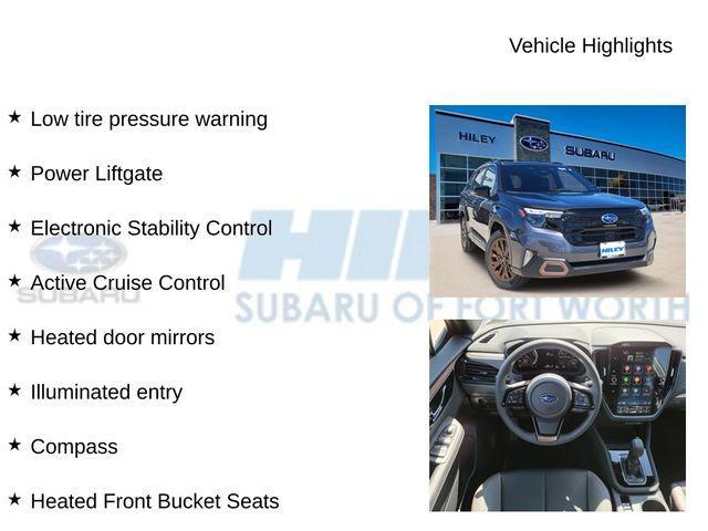 new 2025 Subaru Forester Hybrid car, priced at $37,509