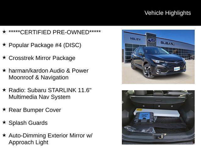 used 2024 Subaru Crosstrek car, priced at $31,896