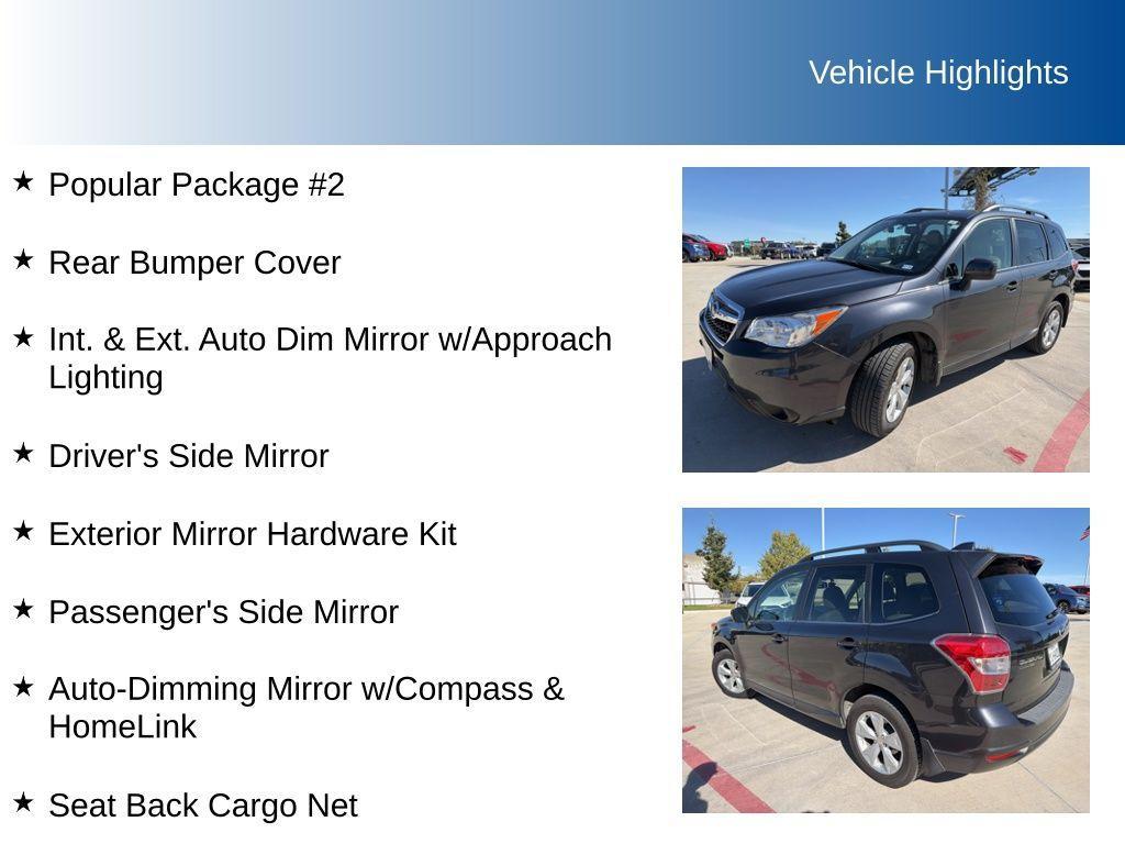 used 2016 Subaru Forester car, priced at $12,990