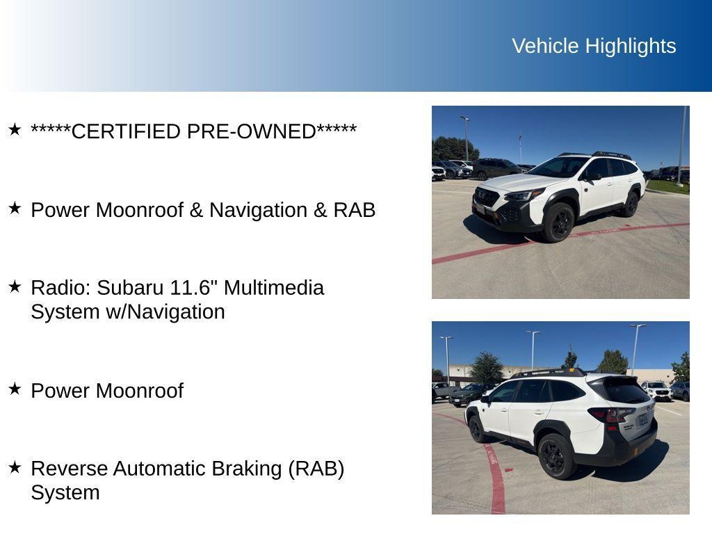 used 2025 Subaru Outback car, priced at $37,991