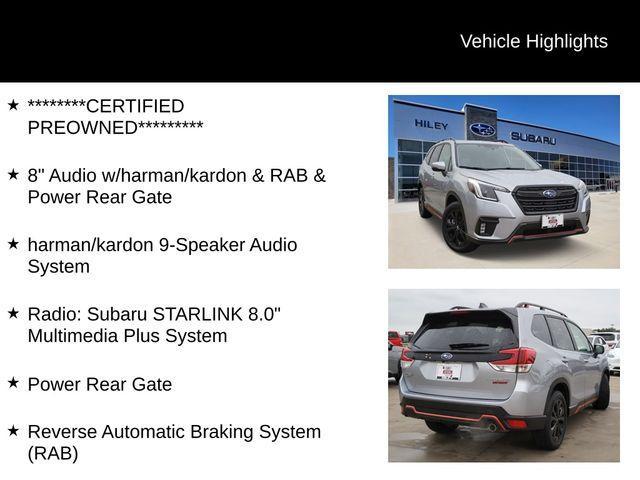 used 2024 Subaru Forester car, priced at $32,197