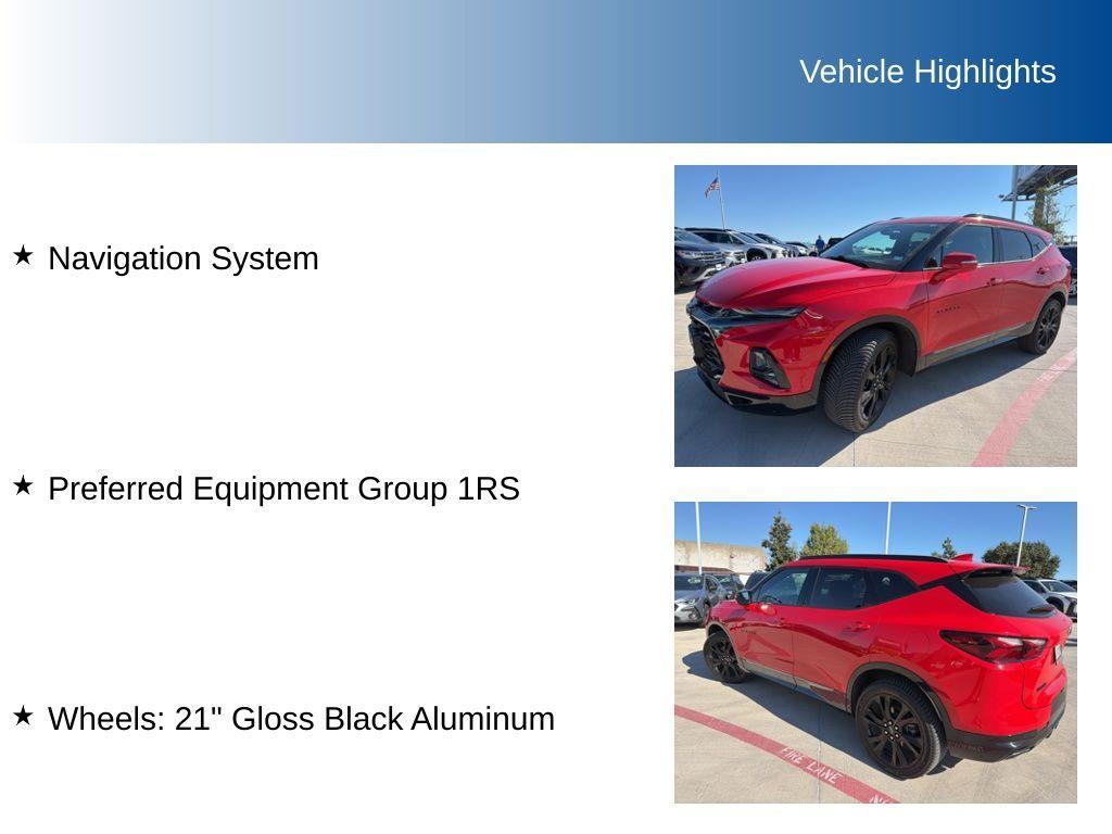 used 2021 Chevrolet Blazer car, priced at $25,904