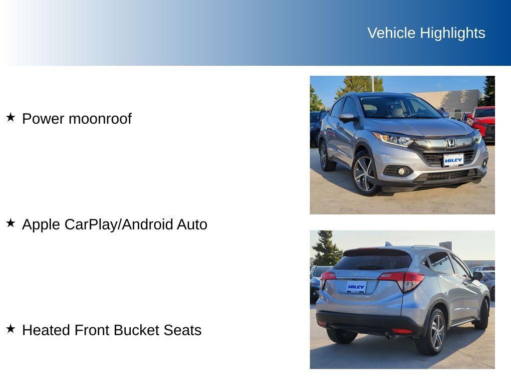 used 2022 Honda HR-V car, priced at $20,921