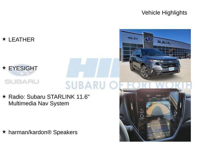new 2025 Subaru Forester Hybrid car, priced at $43,794