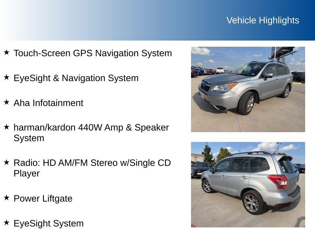 used 2015 Subaru Forester car, priced at $13,995