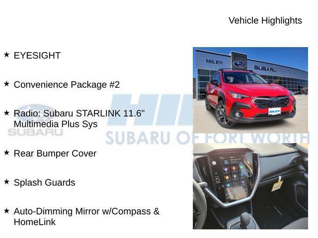 new 2025 Subaru Crosstrek car, priced at $27,804