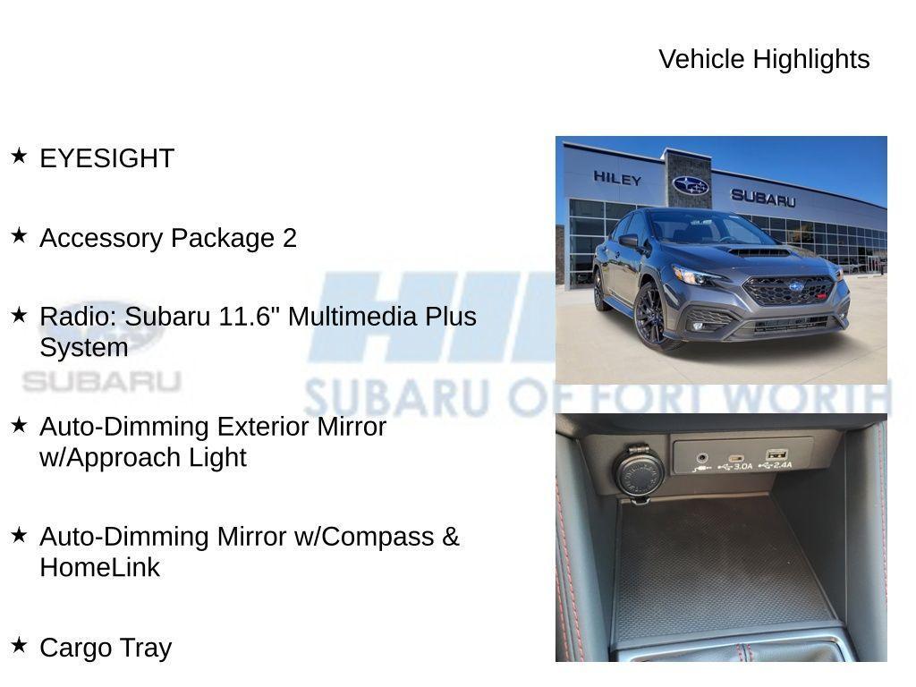 new 2025 Subaru WRX car, priced at $37,422
