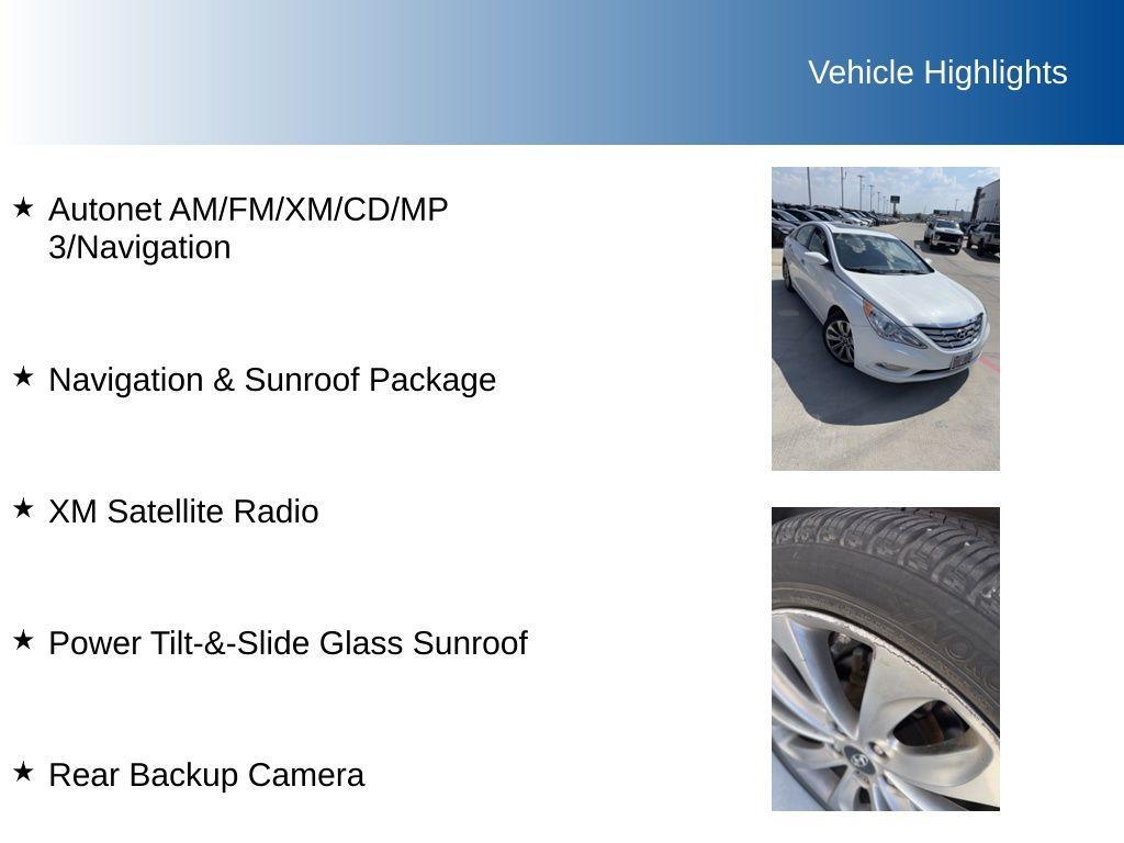 used 2012 Hyundai Sonata car, priced at $7,564