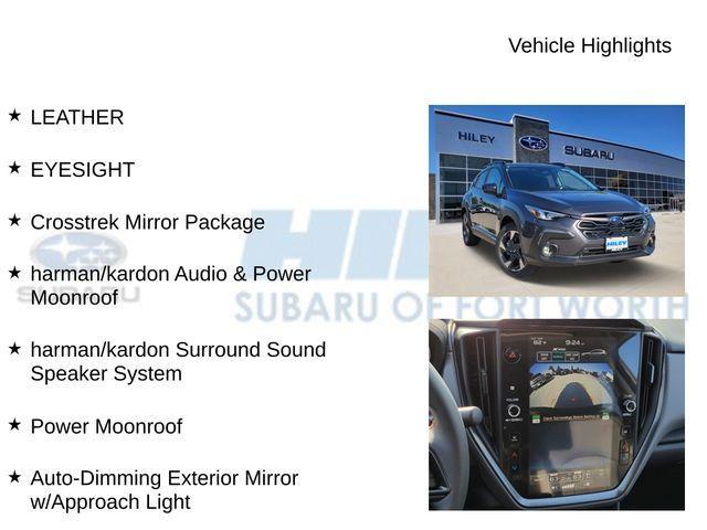new 2025 Subaru Crosstrek car, priced at $34,328
