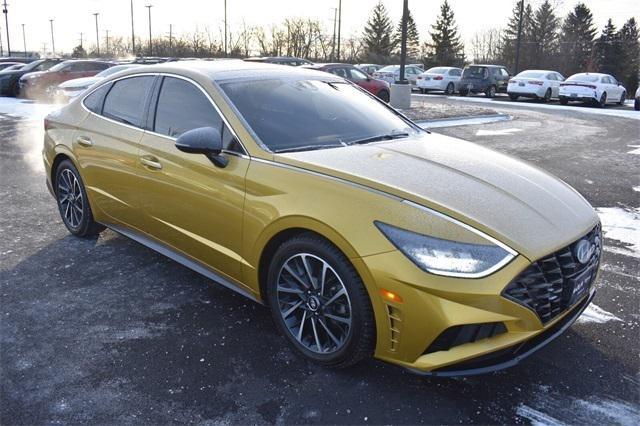 used 2020 Hyundai Sonata car, priced at $16,996