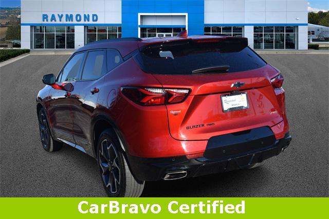 used 2022 Chevrolet Blazer car, priced at $31,989
