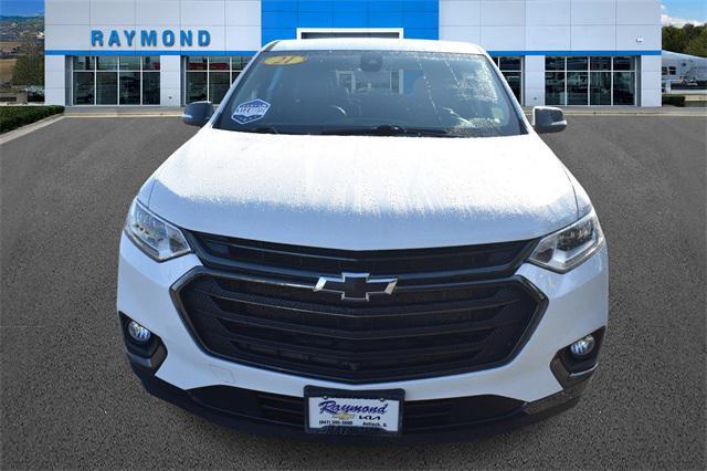 used 2021 Chevrolet Traverse car, priced at $27,598