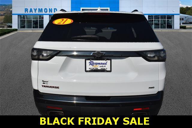 used 2021 Chevrolet Traverse car, priced at $24,998