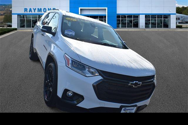 used 2021 Chevrolet Traverse car, priced at $24,717