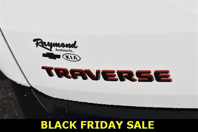 used 2021 Chevrolet Traverse car, priced at $24,998