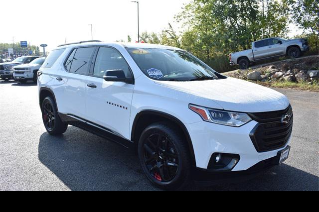 used 2021 Chevrolet Traverse car, priced at $24,717