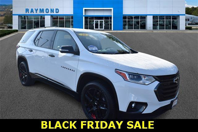 used 2021 Chevrolet Traverse car, priced at $24,998