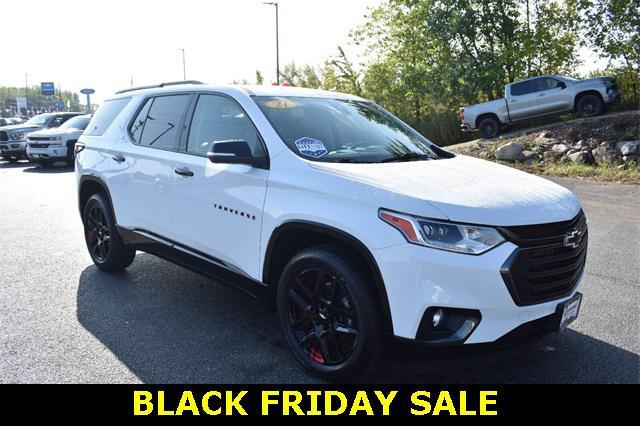 used 2021 Chevrolet Traverse car, priced at $24,998