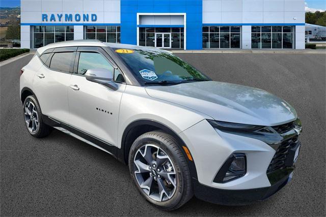 used 2021 Chevrolet Blazer car, priced at $31,959