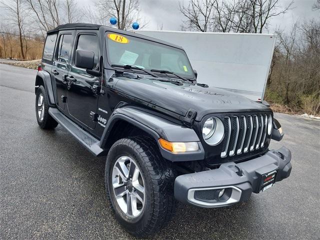 used 2018 Jeep Wrangler Unlimited car, priced at $28,979