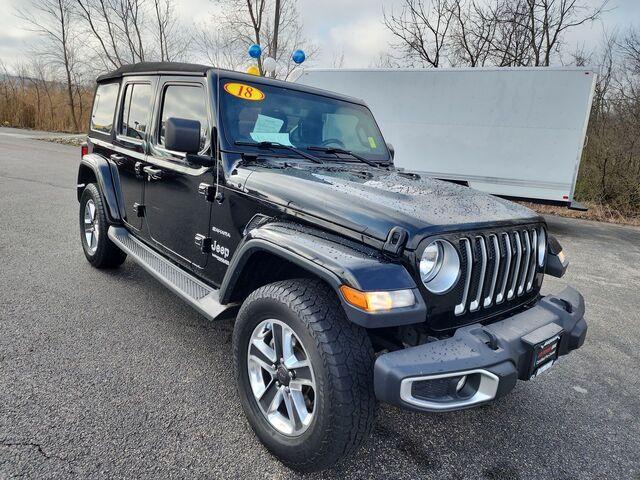 used 2018 Jeep Wrangler Unlimited car, priced at $28,867
