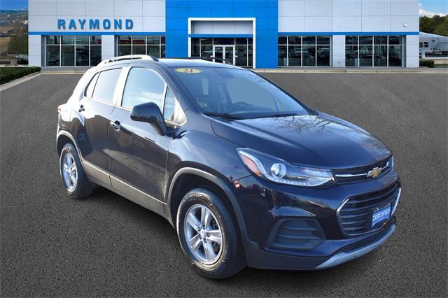 used 2021 Chevrolet Trax car, priced at $16,590