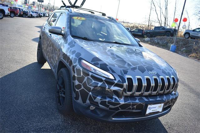 used 2015 Jeep Cherokee car, priced at $11,403