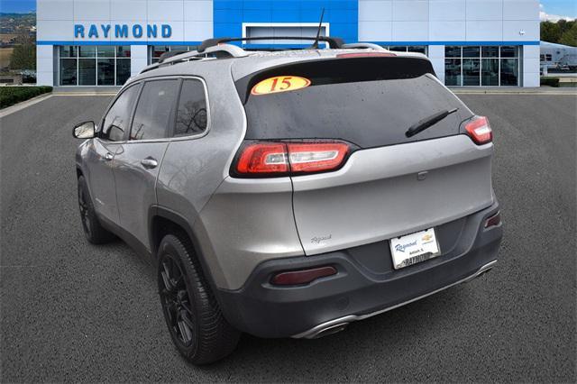used 2015 Jeep Cherokee car, priced at $10,917