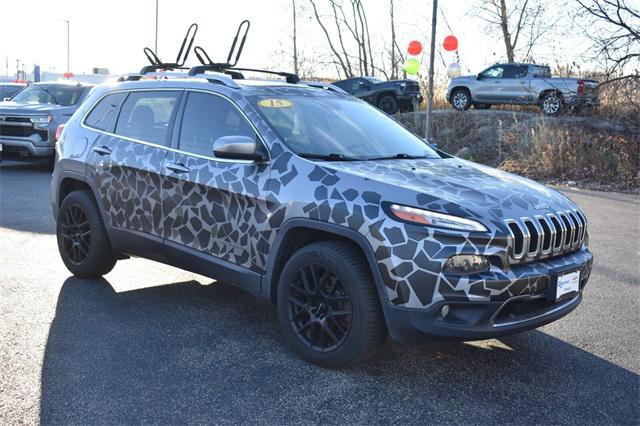 used 2015 Jeep Cherokee car, priced at $11,403