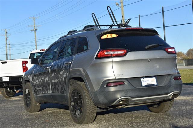 used 2015 Jeep Cherokee car, priced at $11,403