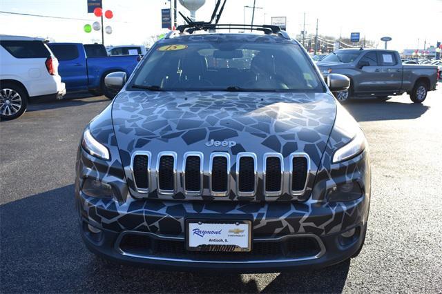 used 2015 Jeep Cherokee car, priced at $11,403