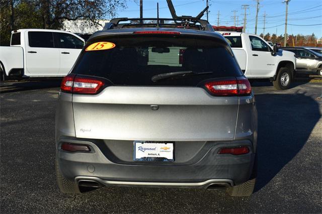 used 2015 Jeep Cherokee car, priced at $11,403