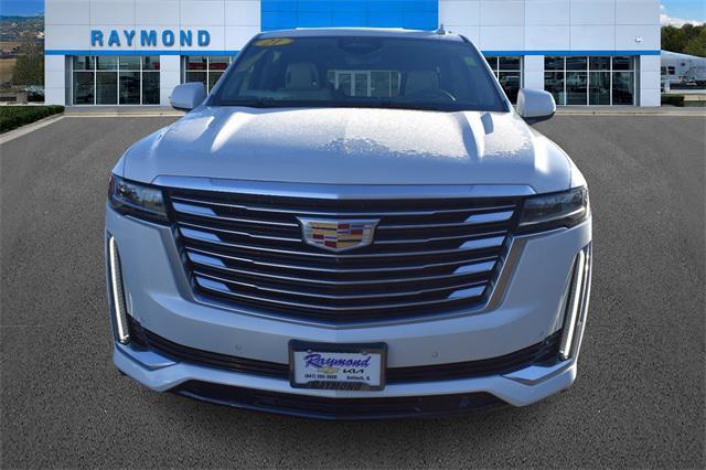 used 2021 Cadillac Escalade car, priced at $67,413