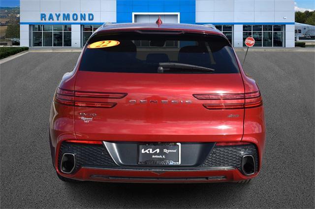 used 2022 Genesis GV70 car, priced at $27,730