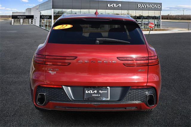 used 2022 Genesis GV70 car, priced at $27,730