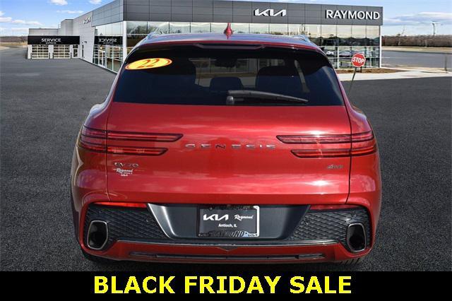 used 2022 Genesis GV70 car, priced at $26,876