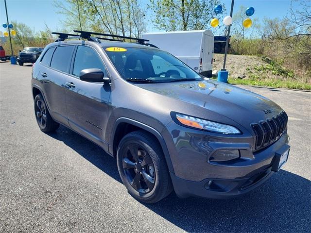 used 2018 Jeep Cherokee car, priced at $15,426