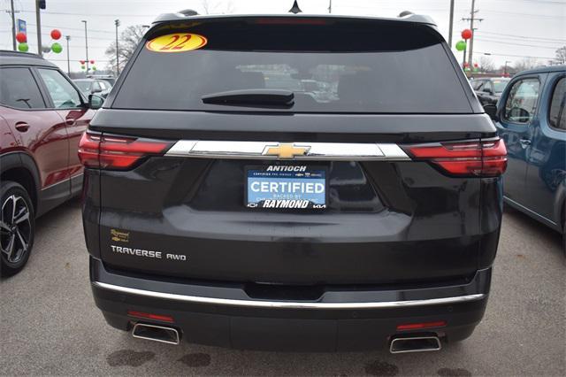 used 2022 Chevrolet Traverse car, priced at $37,270